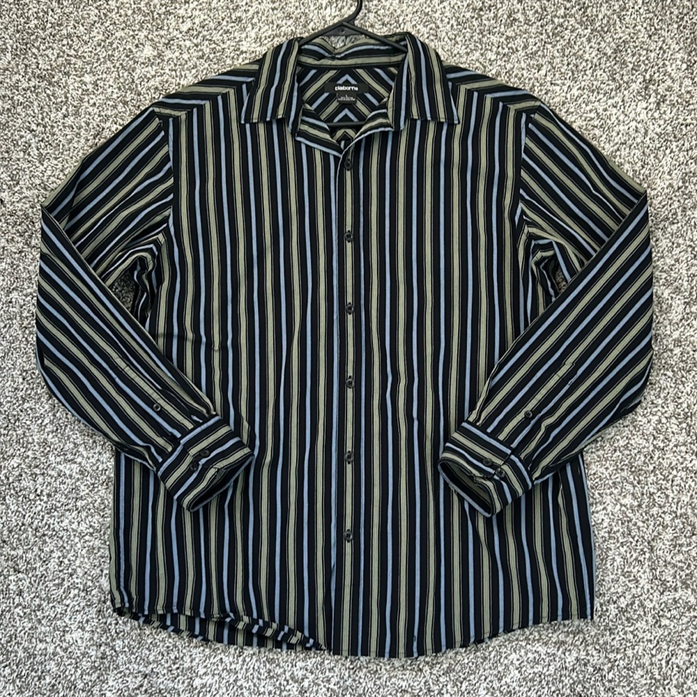 Men’s Claiborne Dress Shirt Sz L